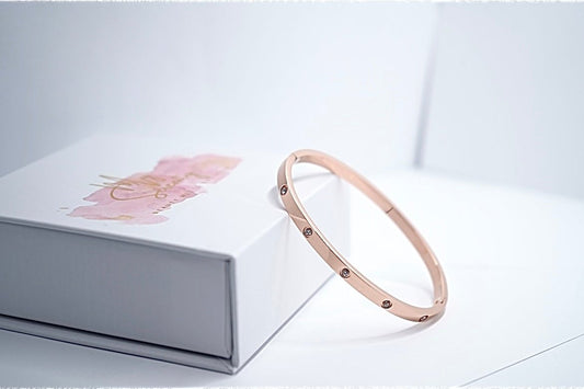 Thin Rose Gold Bracelet